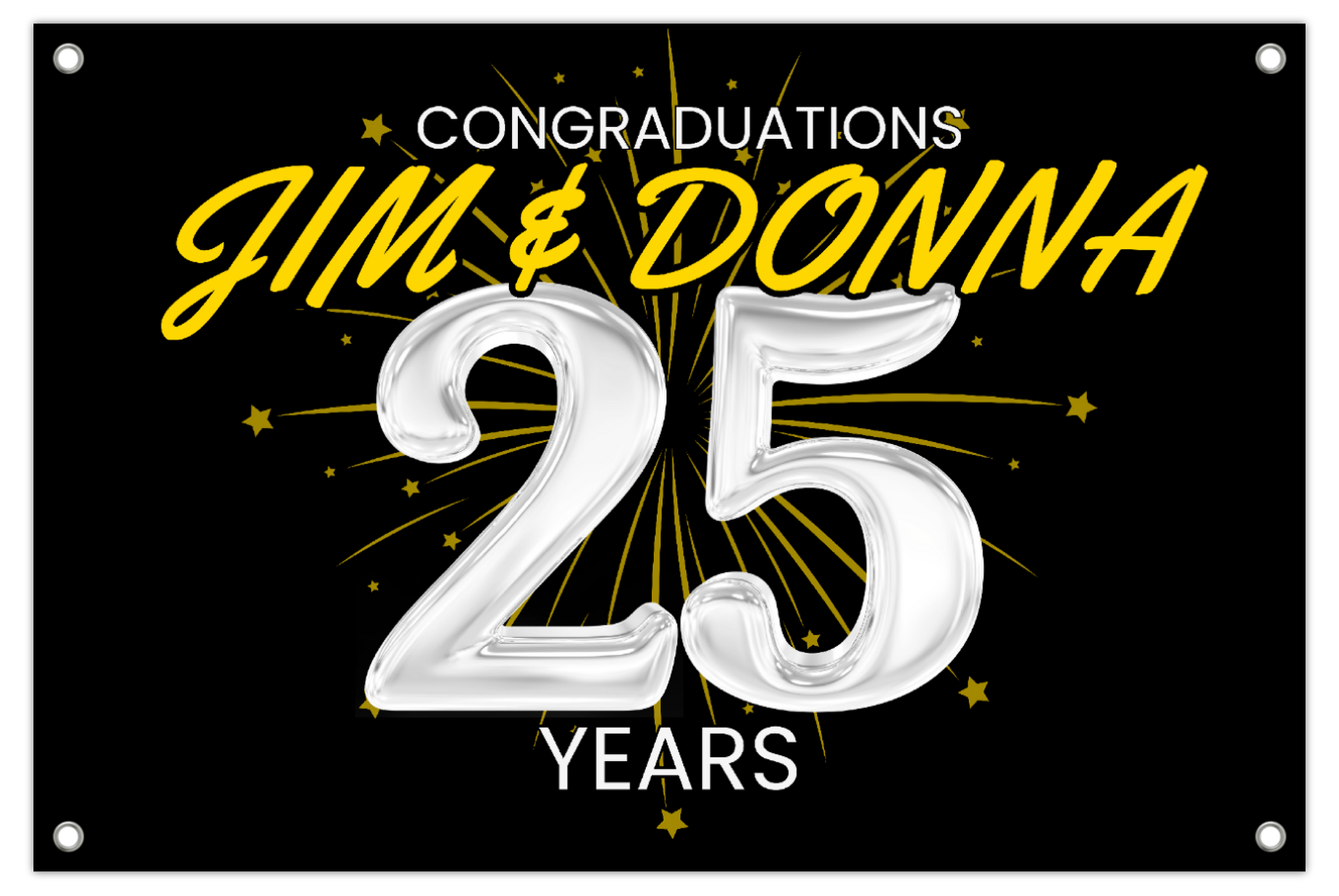 25th Anniversary Banner